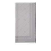 Elisabetta Franchi Diagonal Rand Lurex Pashmina Sjal Gray, Dam