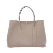 Hermès Vintage Pre-owned Laeder handvskor Beige, Dam