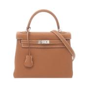 Hermès Vintage Pre-owned Laeder handvskor Brown, Dam