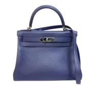 Hermès Vintage Pre-owned Laeder handvskor Blue, Dam