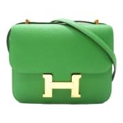 Hermès Vintage Pre-owned Laeder axelremsvskor Green, Dam