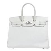 Hermès Vintage Pre-owned Laeder handvskor White, Dam