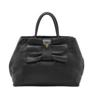 Prada Vintage Pre-owned Laeder prada-vskor Black, Dam