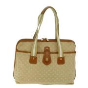 Louis Vuitton Vintage Pre-owned Canvas totevskor Beige, Dam