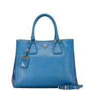 Prada Vintage Pre-owned Laeder prada-vskor Blue, Dam