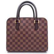 Louis Vuitton Vintage Pre-owned Canvas louis-vuitton-vskor Brown, Dam