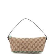 Gucci Vintage Pre-owned Canvas gucci-vskor Beige, Dam