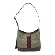 Gucci Vintage Pre-owned Canvas gucci-vskor Beige, Dam