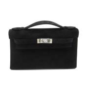 Hermès Vintage Pre-owned Mocka handvskor Black, Dam