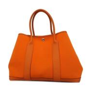 Hermès Vintage Pre-owned Tyg totevskor Orange, Dam