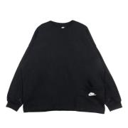 Nike Earth Day French Terry Crewneck Sweatshirt Black, Dam