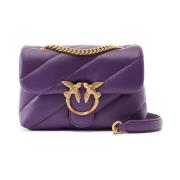 Pinko Stiliga Väskor Kollektion Purple, Dam