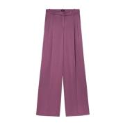 Pinko Stiliga Byxor i Rosa Purple, Dam