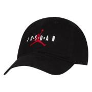 Jordan Svart Kurvad Kant Justerbar Hatt Black, Unisex