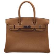 Hermès Vintage Pre-owned Laeder handvskor Brown, Dam