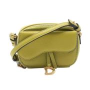 Dior Vintage Pre-owned Laeder dior-vskor Green, Dam