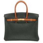 Hermès Vintage Pre-owned Laeder handvskor Green, Dam