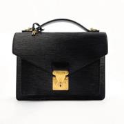 Louis Vuitton Vintage Pre-owned Laeder louis-vuitton-vskor Black, Dam