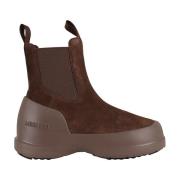 Moon Boot Chelsea Suede City Capsule Stövlar Brown, Dam