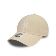 New Era Yankees Lin Cap - Beige Kvinnor Beige, Herr