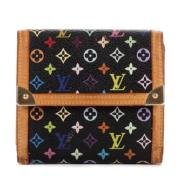 Louis Vuitton Vintage Pre-owned Belagd canvas plnbcker Black, Dam