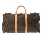 Louis Vuitton Vintage Pre-owned Canvas resvskor Brown, Dam