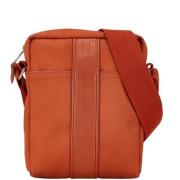 Hermès Vintage Pre-owned Canvas axelremsvskor Orange, Dam