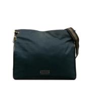 Gucci Vintage Pre-owned Canvas gucci-vskor Blue, Dam