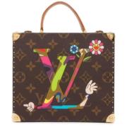 Louis Vuitton Vintage Pre-owned Canvas louis-vuitton-vskor Brown, Dam