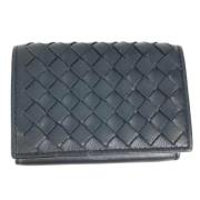 Bottega Veneta Vintage Pre-owned Laeder plnbcker Black, Dam