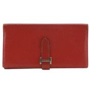 Hermès Vintage Pre-owned Tyg plnbcker Red, Dam