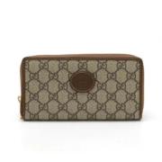 Gucci Vintage Pre-owned Plast plnbcker Beige, Dam