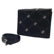 Salvatore Ferragamo Pre-owned Pre-owned Canvas handvskor Black, Dam