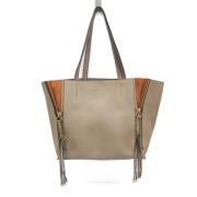 Chloé Pre-owned Pre-owned Laeder totevskor Gray, Dam