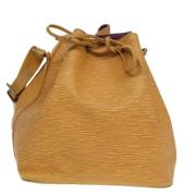 Louis Vuitton Vintage Pre-owned Laeder louis-vuitton-vskor Yellow, Dam