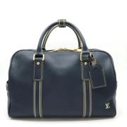 Louis Vuitton Vintage Pre-owned Laeder resvskor Blue, Dam