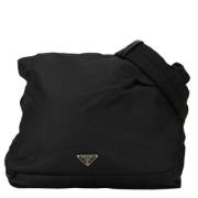 Prada Vintage Pre-owned Nylon prada-vskor Black, Dam