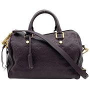 Louis Vuitton Vintage Pre-owned Laeder louis-vuitton-vskor Purple, Dam