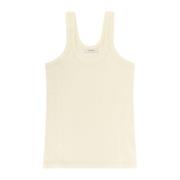 Lemaire Sleeveless Tops Yellow, Dam