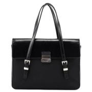 Prada Vintage Pre-owned Laeder handvskor Black, Dam