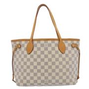 Louis Vuitton Vintage Pre-owned Canvas axelremsvskor Beige, Dam