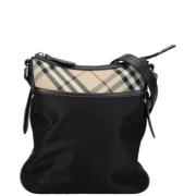 Burberry Vintage Pre-owned Tyg axelremsvskor Black, Dam