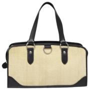 Burberry Vintage Pre-owned Tyg totevskor Beige, Dam