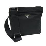 Prada Vintage Pre-owned Tyg prada-vskor Black, Dam