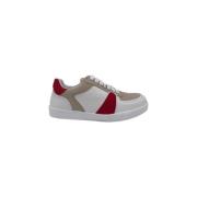 Gaëlle Paris Dam Sneakers i polyuretan med gummisula White, Dam