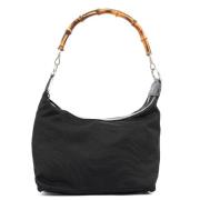 Gucci Vintage Pre-owned Canvas gucci-vskor Black, Dam