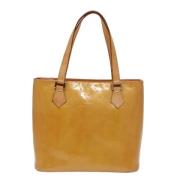 Louis Vuitton Vintage Pre-owned Laeder louis-vuitton-vskor Yellow, Dam