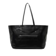 Fendi Vintage Pre-owned Laeder fendi-vskor Black, Dam