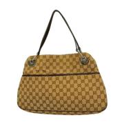 Gucci Vintage Pre-owned Canvas totevskor Brown, Dam