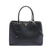 Prada Vintage Pre-owned Tyg prada-vskor Black, Dam